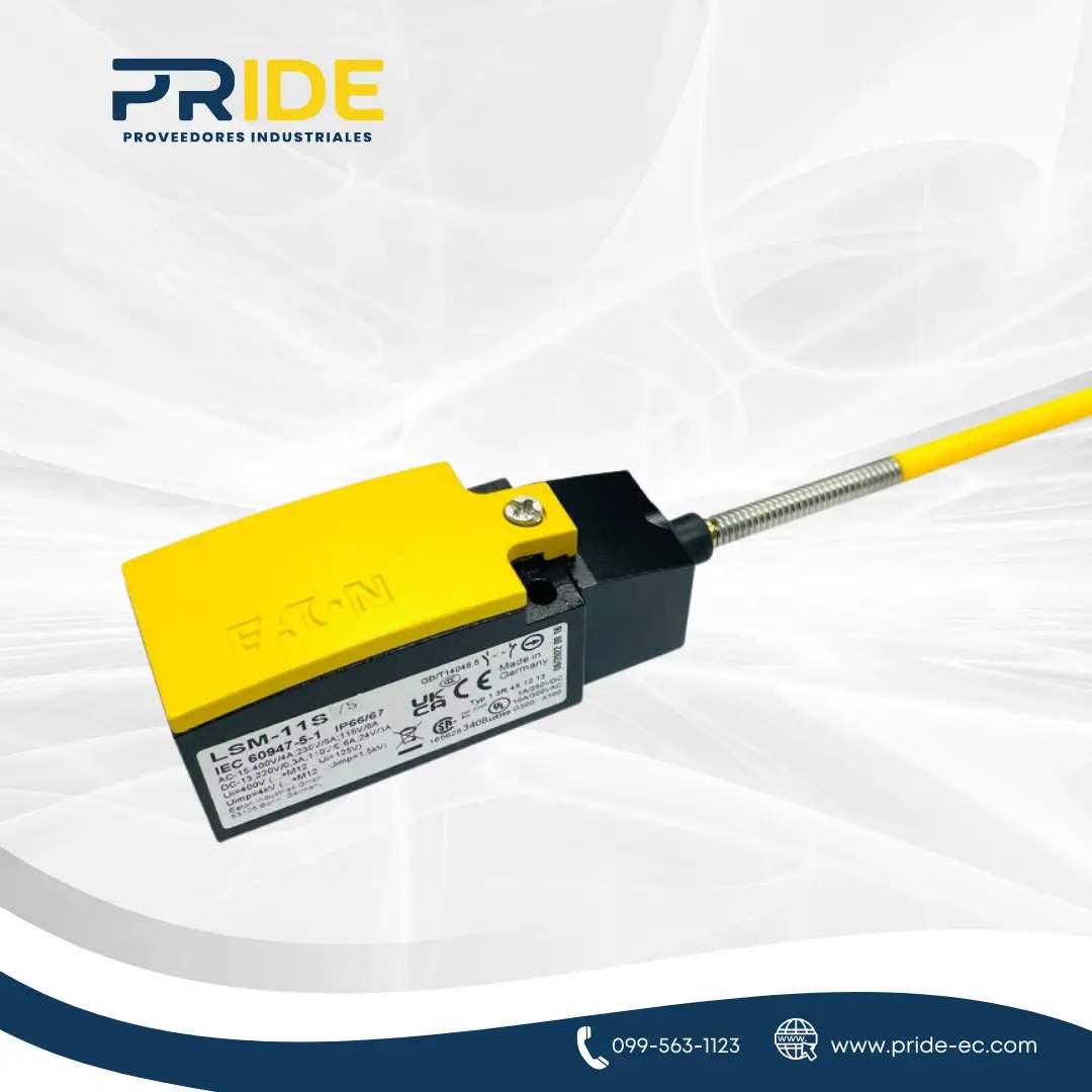 Interruptor de Posición Eaton LSM-11S » 1 NO + 1 NC, Metal