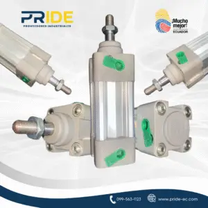 Cilindro neumático de doble efecto (Genérico), Diámetro 32mm, Serie ISO 15552, VDMA 24562