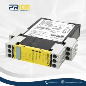 Relé de seguridad Siemens SIRIUS 3TK28 de 1 canal, para Bloqueo/Interruptor de seguridad, 24V AC/DC